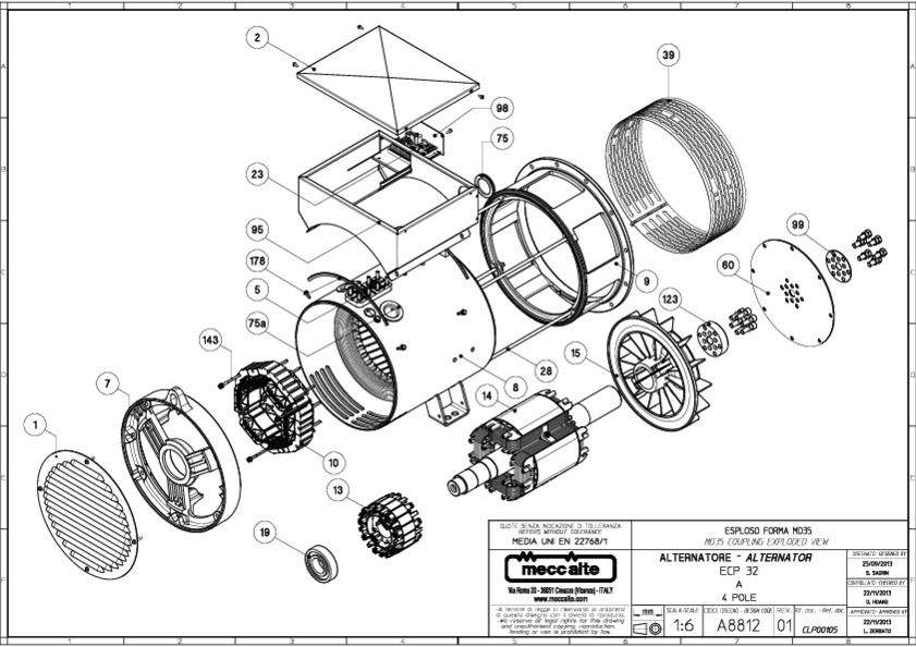 Mecc Alte Spare Parts