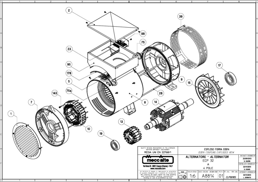 Mecc Alte Spare Parts